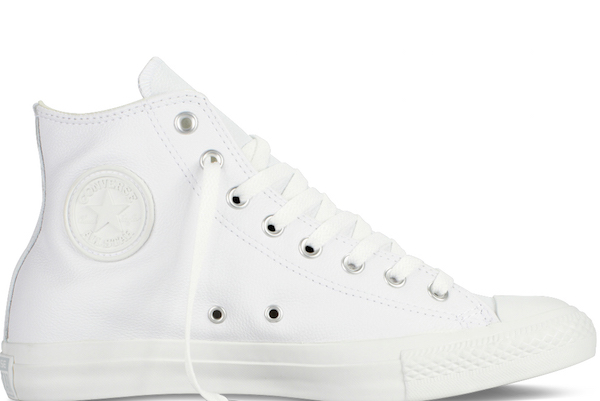 converse bianche merletto significato